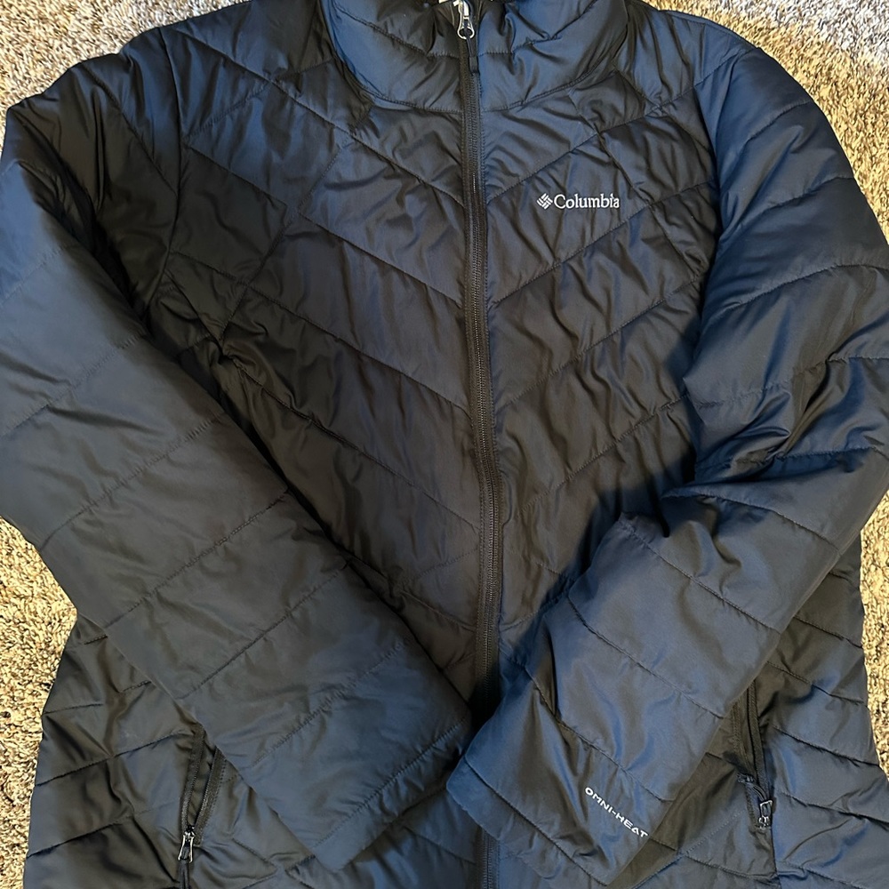 Columbia Black Puffer Jacket